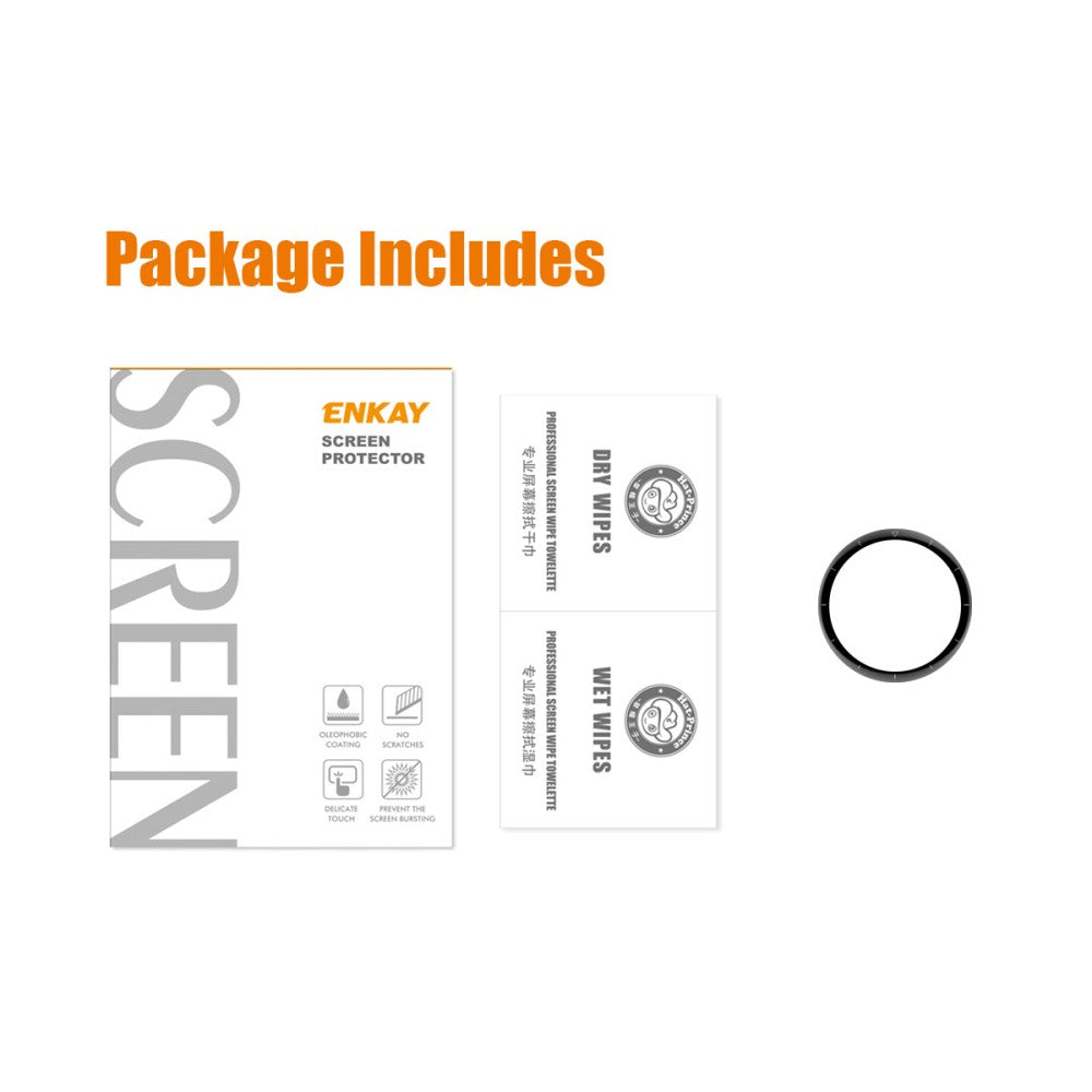 Huawei Watch GT 3 Pro 46mm Plastik Skærmbeskytter - Gennemsigtig#serie_383
