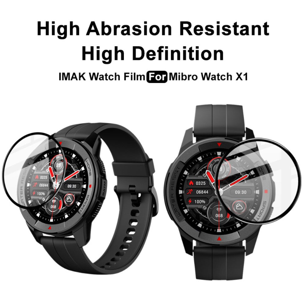 Mibro Watch X1 Plastik Skærmbeskytter - Gennemsigtig#serie_2