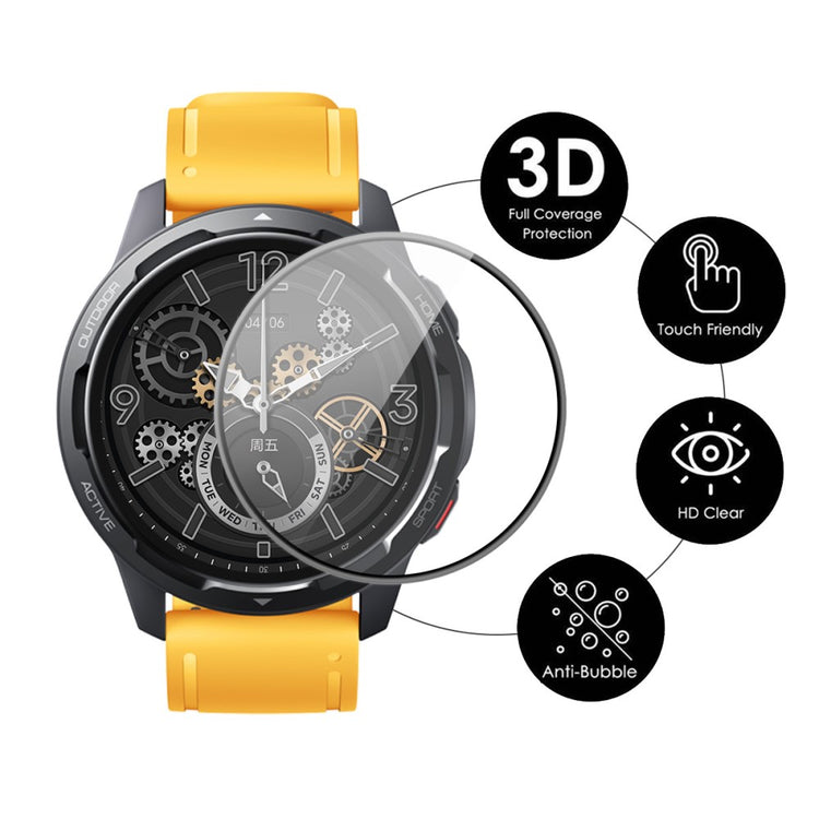 Xiaomi Watch Color 2 Hærdet Glas Skærmbeskytter - Gennemsigtig#serie_116