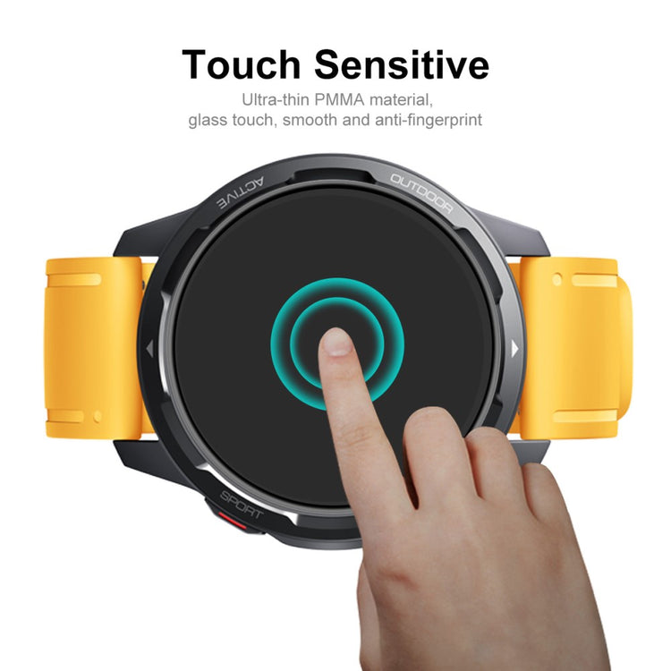 Xiaomi Watch Color 2 Hærdet Glas Skærmbeskytter - Gennemsigtig#serie_116