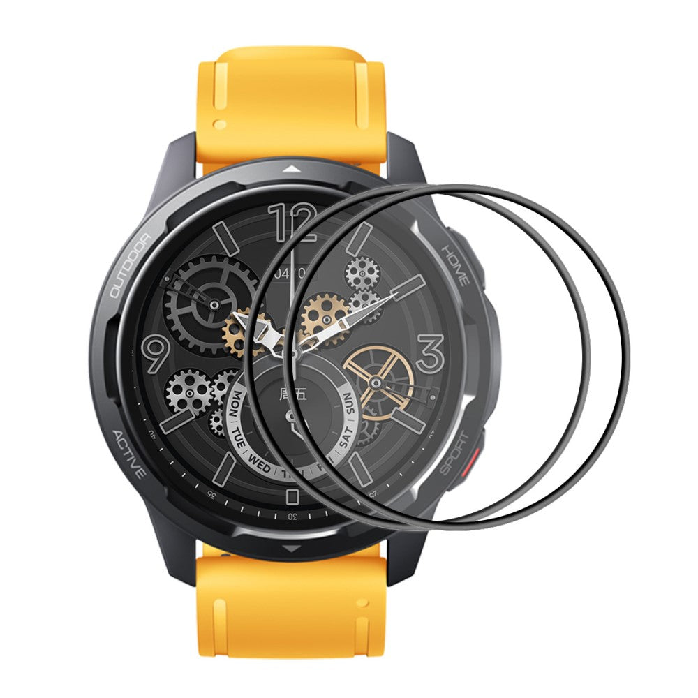 2stk Xiaomi Watch Color 2 Hærdet Glas Skærmbeskytter - Gennemsigtig#serie_117