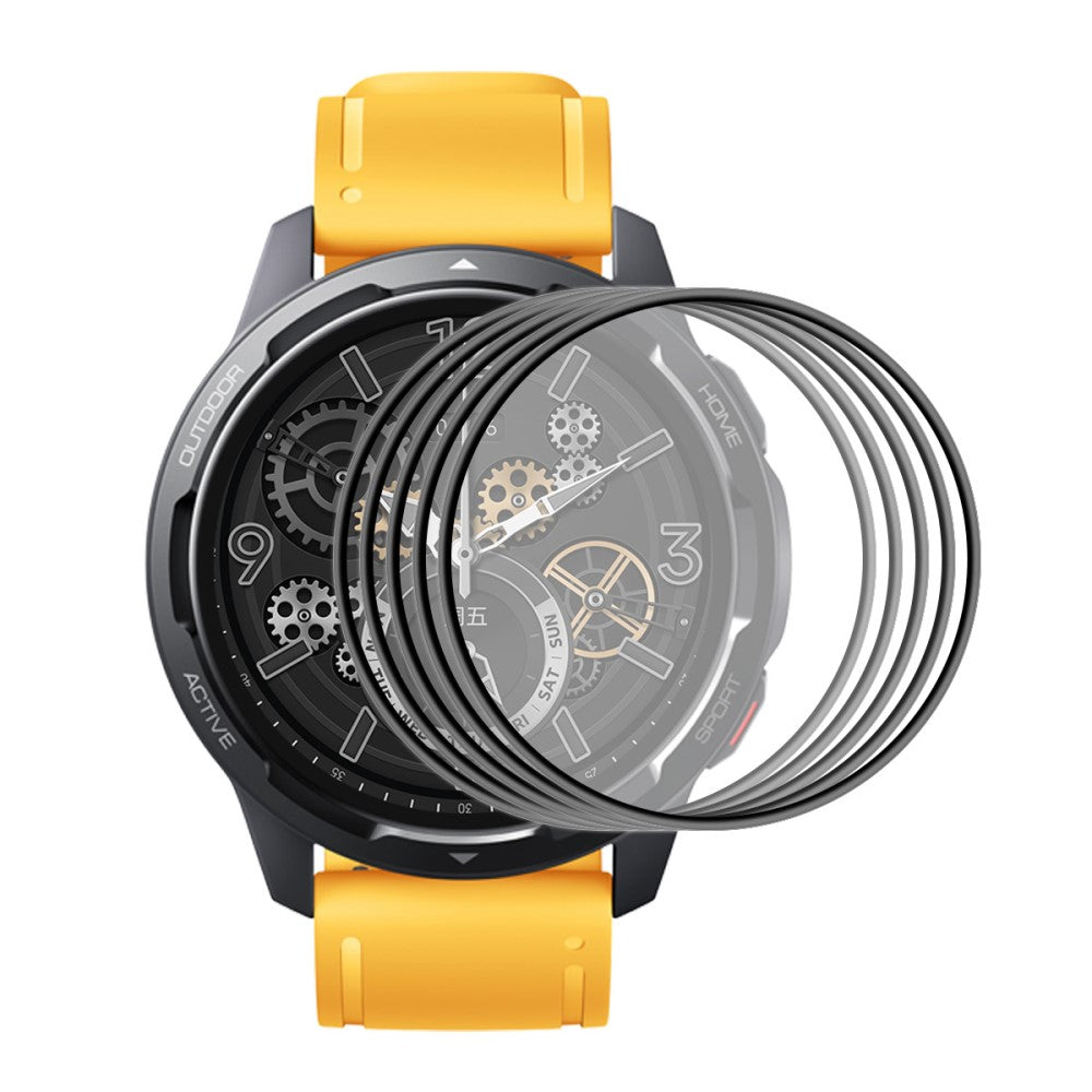 5stk Xiaomi Watch Color 2 Hærdet Glas Skærmbeskytter - Gennemsigtig#serie_118