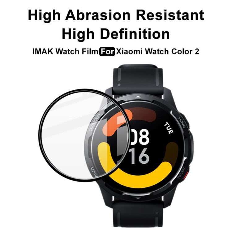 Xiaomi Watch Color 2 Plastik  HD Skærmbeskytter - Gennemsigtig#serie_123