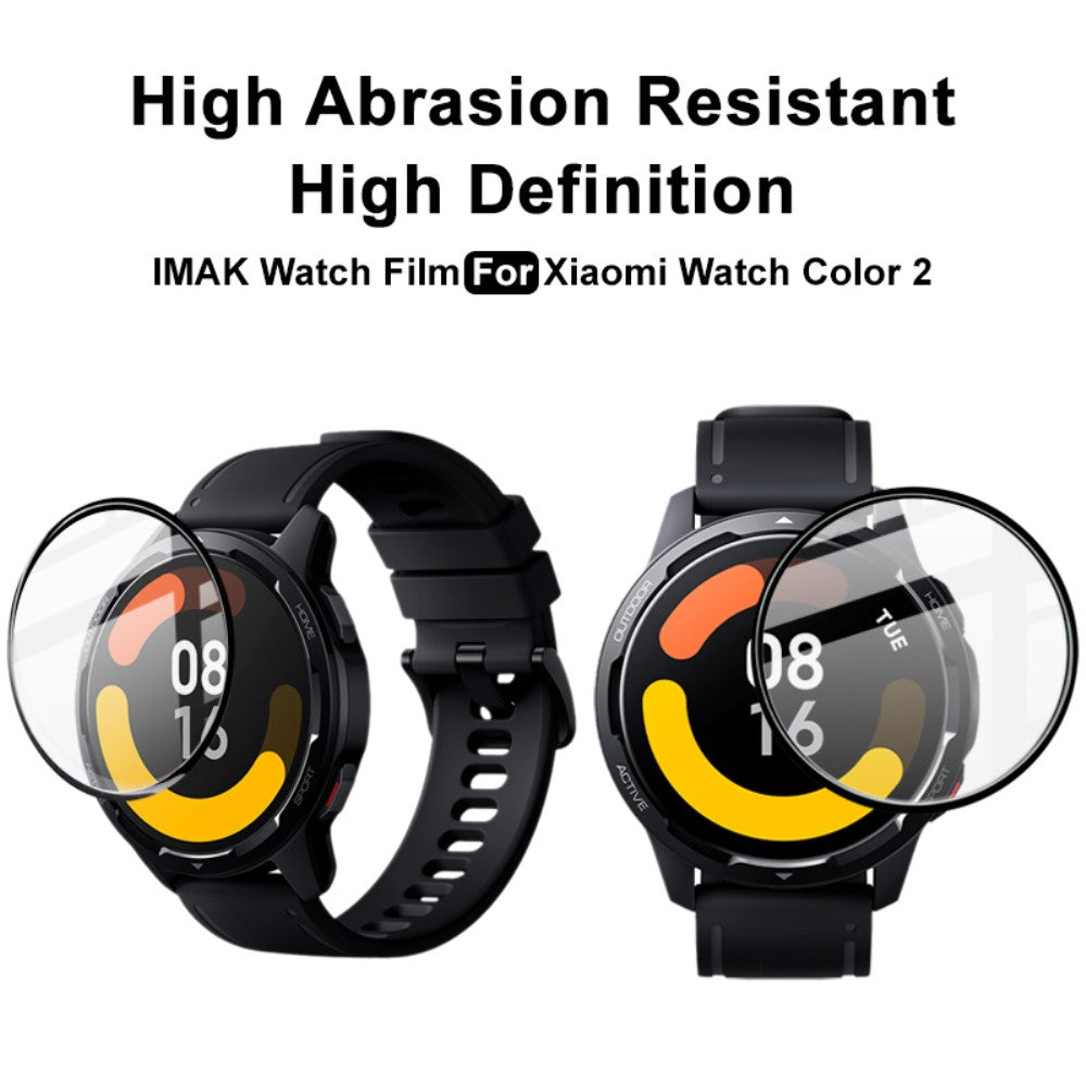 Xiaomi Watch Color 2 Plastik  HD Skærmbeskytter - Gennemsigtig#serie_123