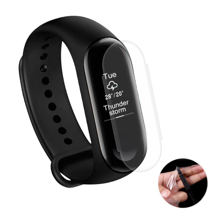 Xiaomi Mi Band 3 Plastik  HD Skærmbeskytter - Gennemsigtig#serie_019