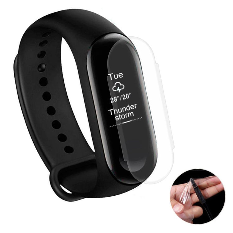 Xiaomi Mi Band 3 Plastik  HD Skærmbeskytter - Gennemsigtig#serie_019
