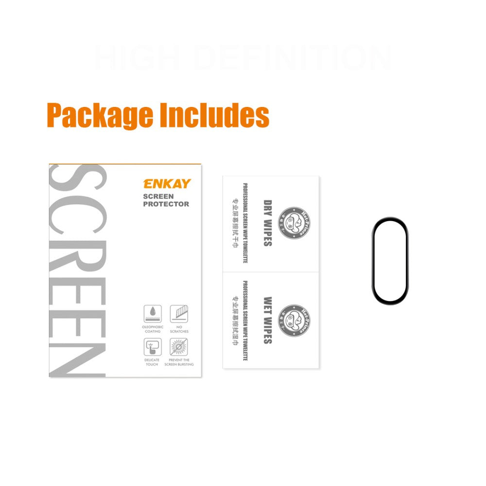 Xiaomi Mi Band 7 Plastik  HD Skærmbeskytter - Gennemsigtig#serie_246