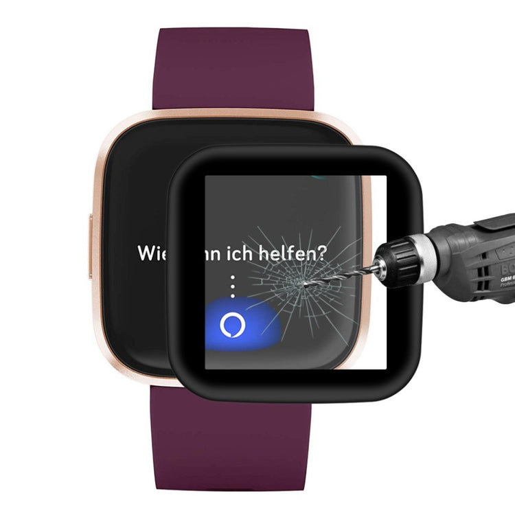 Fitbit Versa 2 Hærdet Glas Skærmbeskytter - Gennemsigtig#serie_622