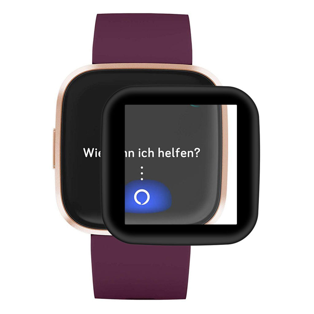 Fitbit Versa 2 Hærdet Glas Skærmbeskytter - Gennemsigtig#serie_622