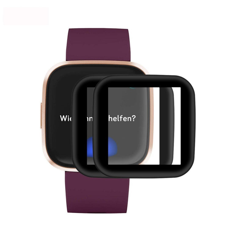 2stk Fitbit Versa 2 Plastik Skærmbeskytter - Gennemsigtig#serie_634