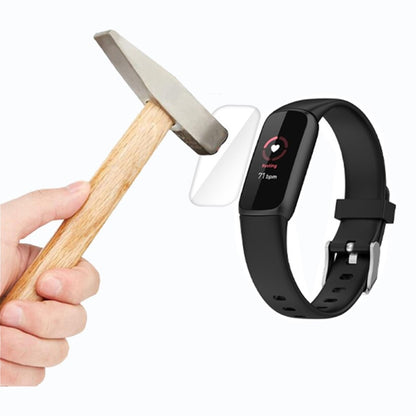 Fitbit Luxe Plastik Skærmbeskytter - Gennemsigtig#serie_642