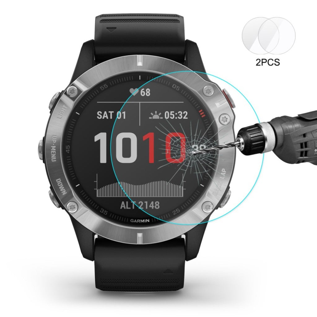 2stk Universal Garmin Hærdet Glas Skærmbeskytter - Gennemsigtig#serie_2