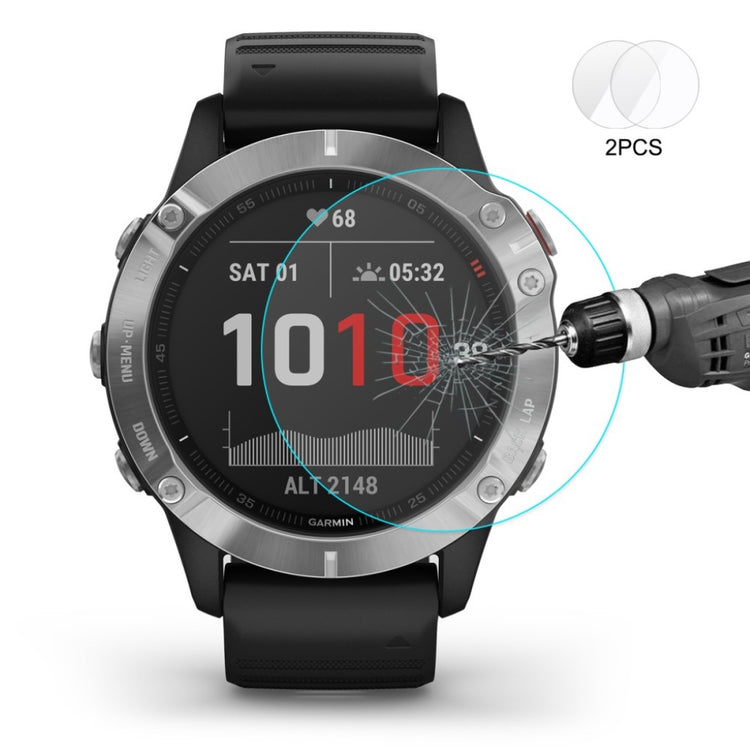 2stk Universal Garmin Hærdet Glas Skærmbeskytter - Gennemsigtig#serie_2