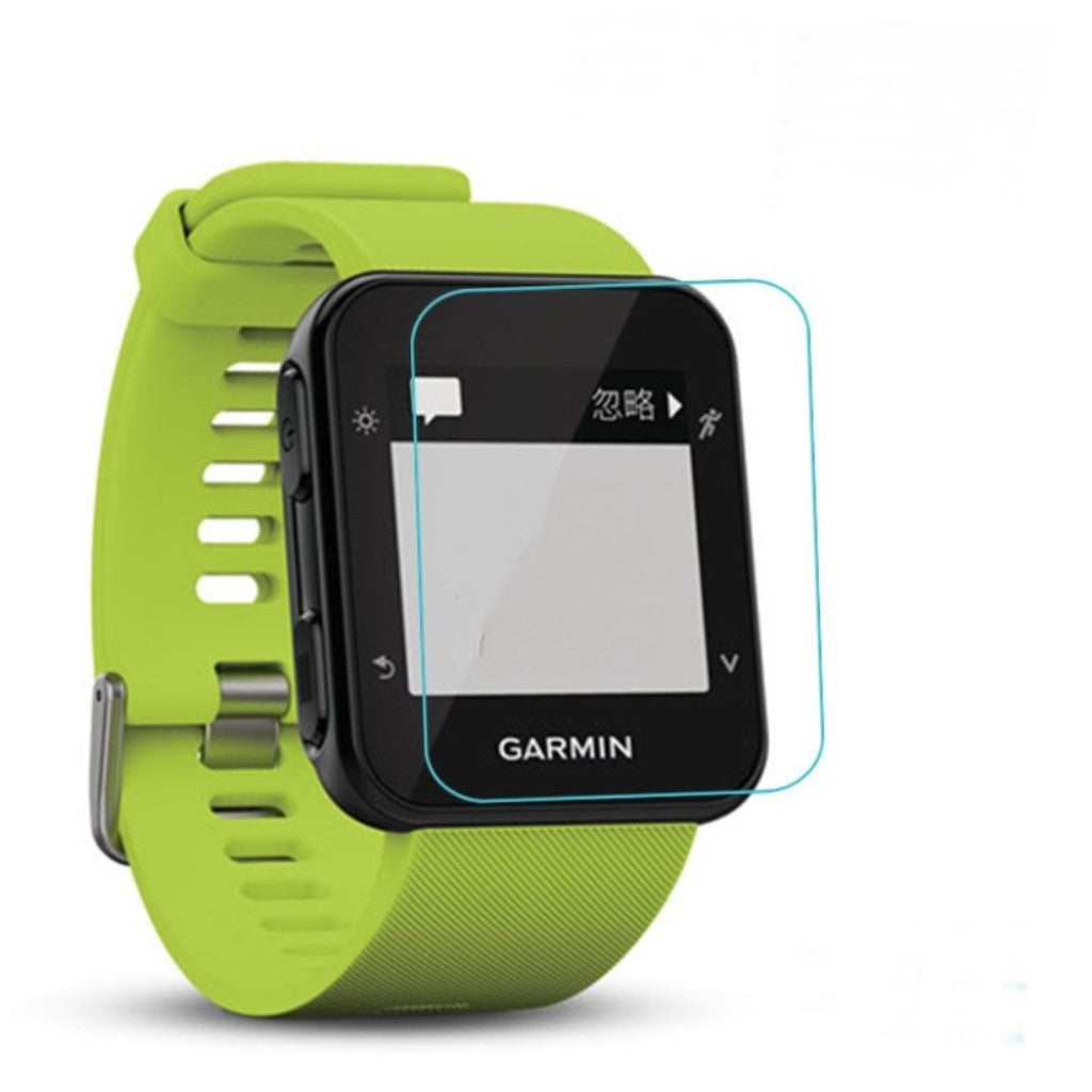2stk Garmin Forerunner 35 Hærdet Glas Skærmbeskytter - Gennemsigtig#serie_046