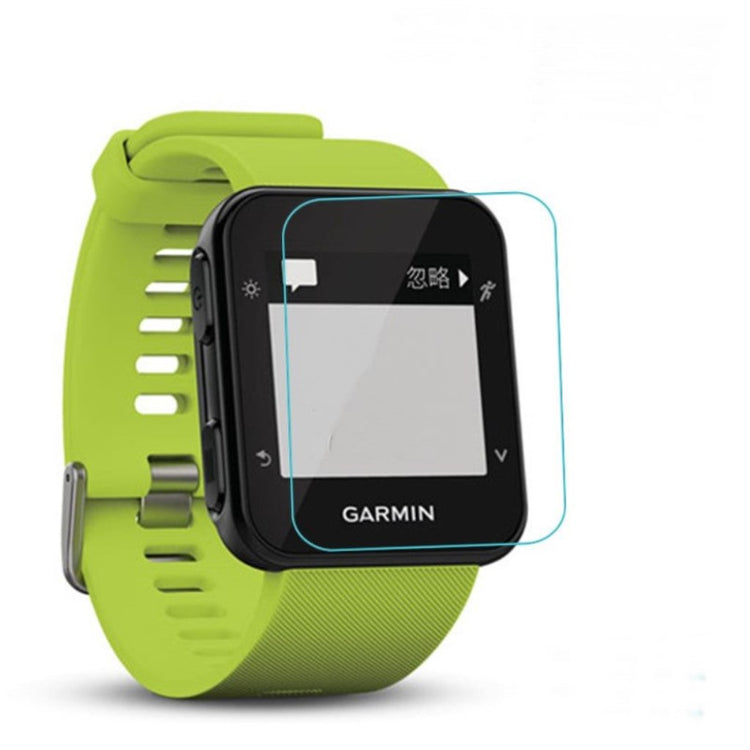 2stk Garmin Forerunner 35 Hærdet Glas Skærmbeskytter - Gennemsigtig#serie_046