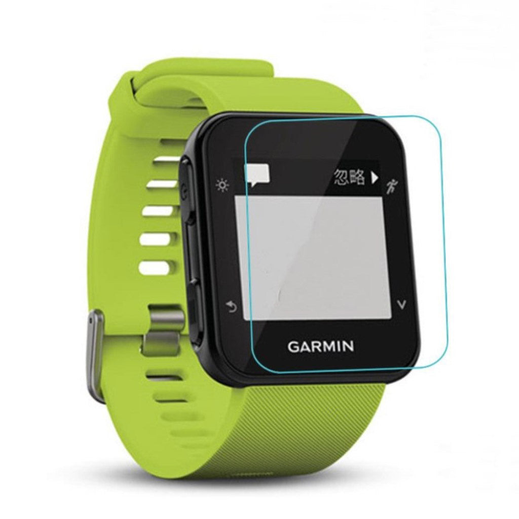 2stk Garmin Forerunner 35 Hærdet Glas Skærmbeskytter - Gennemsigtig#serie_046