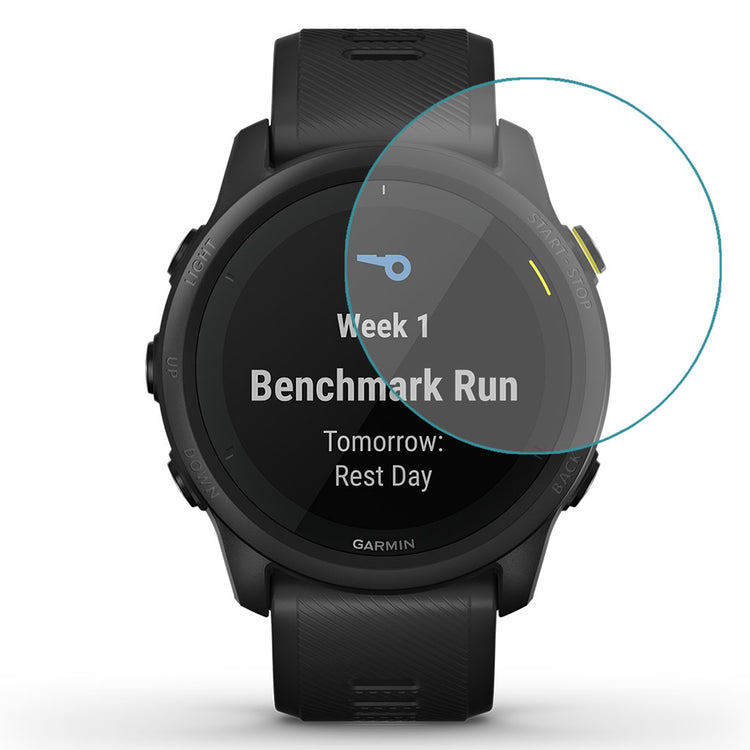 Garmin Forerunner 745 Silikone Skærmbeskytter - Gennemsigtig#serie_112
