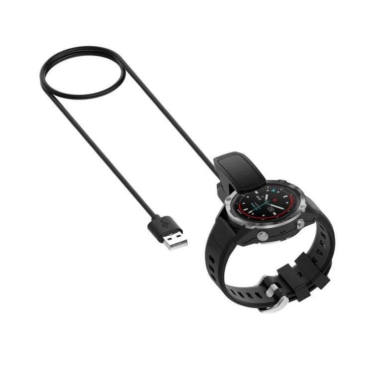 Plastik Garmin Descent Mk2i / Garmin Descent Mk2 USB Opladningskabel - Sort#serie_126