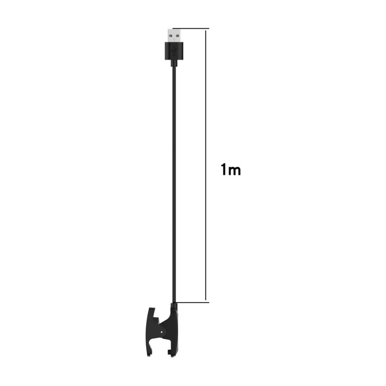 Plastik Garmin Descent Mk2i / Garmin Descent Mk2 USB Opladningskabel - Sort#serie_126