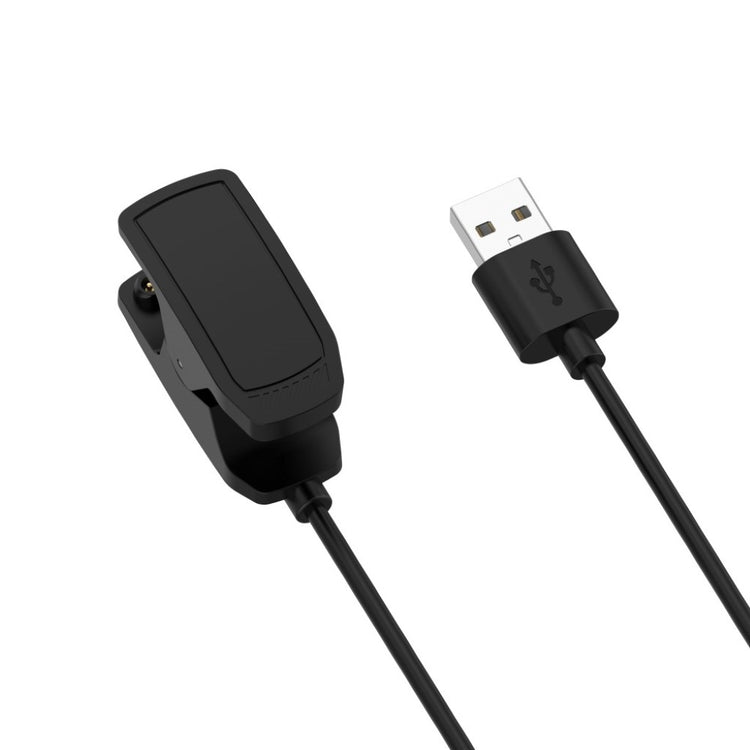 Plastik Garmin Descent Mk2i / Garmin Descent Mk2 USB Opladningskabel - Sort#serie_126