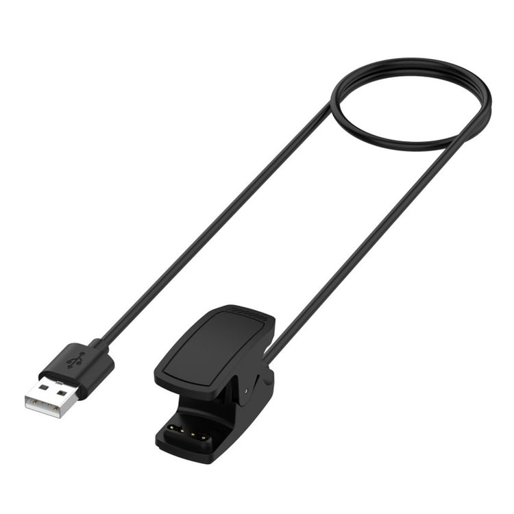 Plastik Garmin Descent Mk2i / Garmin Descent Mk2 USB Opladningskabel - Sort#serie_126