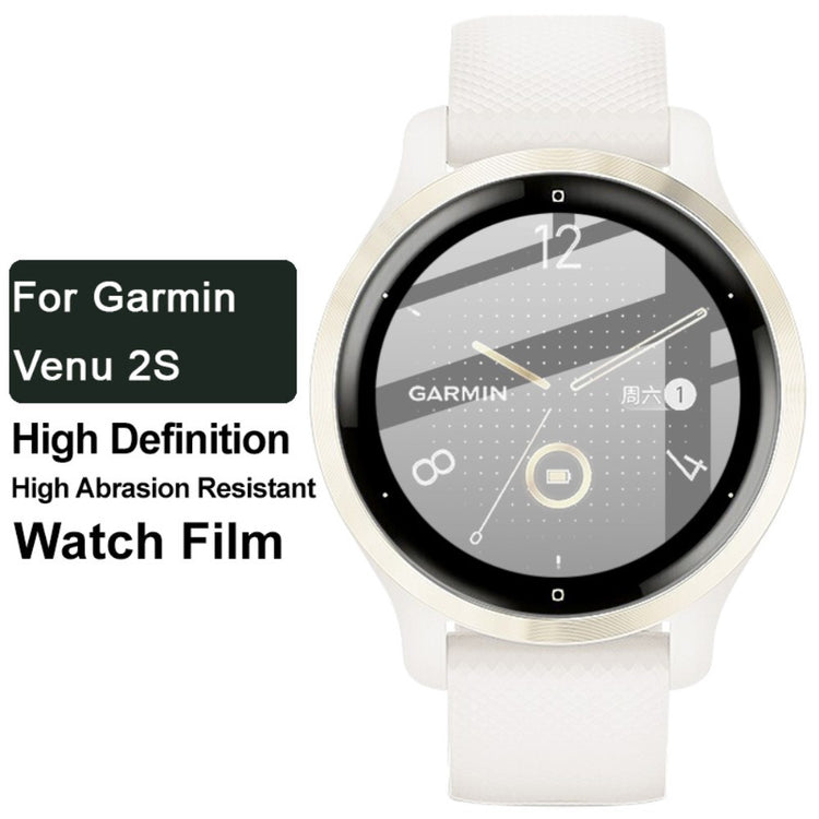 Garmin Venu 2S Plastik Skærmbeskytter - Gennemsigtig#serie_148