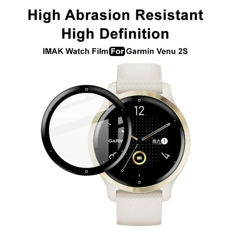 Garmin Venu 2S Plastik Skærmbeskytter - Gennemsigtig#serie_148
