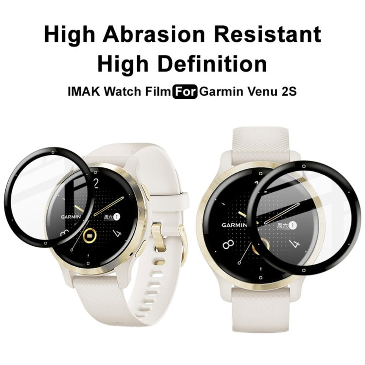Garmin Venu 2S Plastik Skærmbeskytter - Gennemsigtig#serie_148