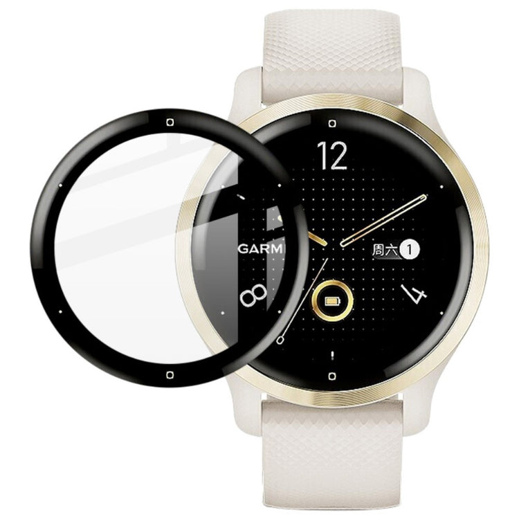 Garmin Venu 2S Plastik Skærmbeskytter - Gennemsigtig#serie_148