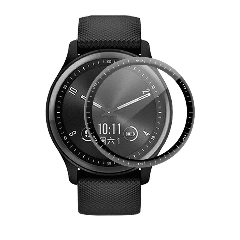 Garmin Vivomove Sport Plastik  3D Kurvet Skærmbeskytter - Gennemsigtig#serie_194