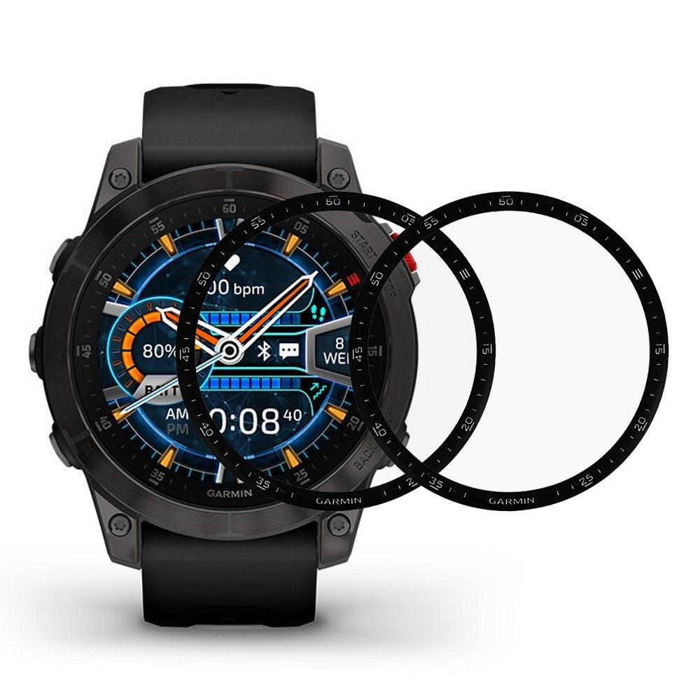 2stk Garmin Epix Plastik Skærmbeskytter - Gennemsigtig#serie_163