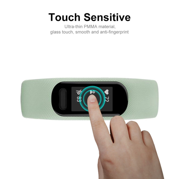 2stk Garmin Vivosmart 5 Plastik  HD Skærmbeskytter - Gennemsigtig#serie_210