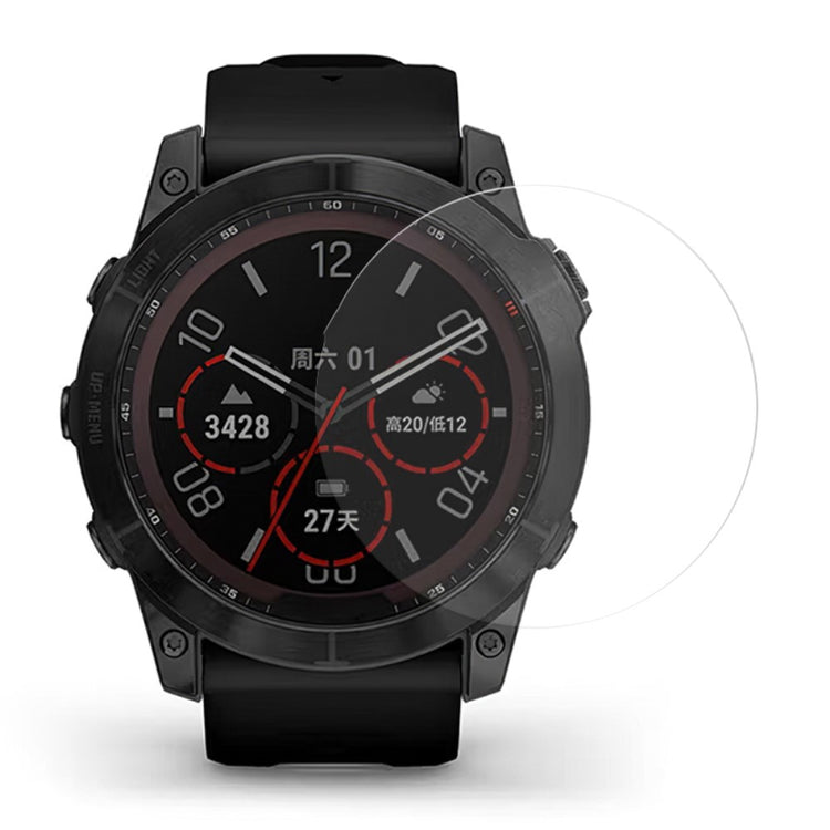 Garmin Quatix 7 / Garmin Fenix 7 Plastik Skærmbeskytter - Gennemsigtig#serie_216