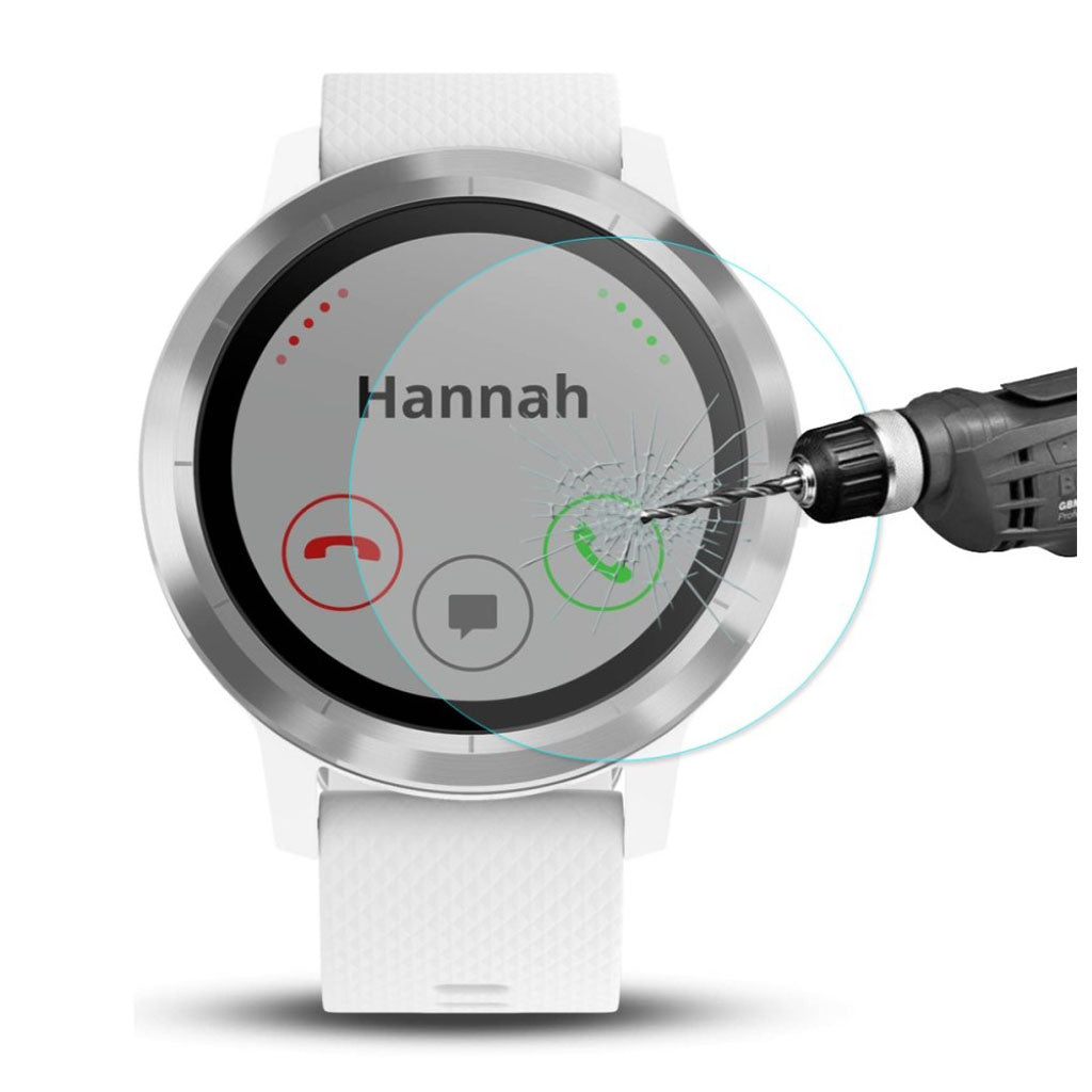 2stk Garmin Vivoactive 3 Hærdet Glas Skærmbeskytter - Gennemsigtig#serie_047