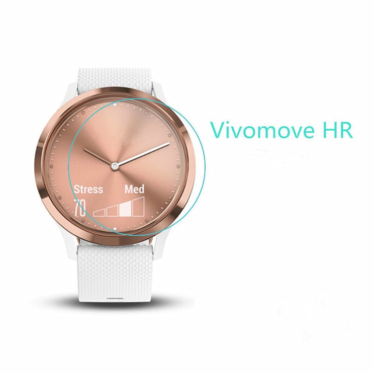 Garmin Vivomove HR Hærdet Glas Skærmbeskytter - Sort#serie_032