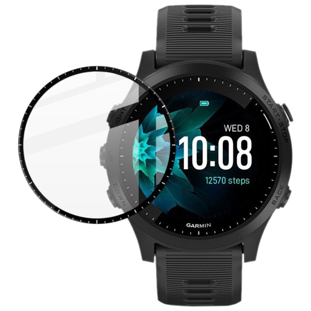 Garmin Forerunner 945 Plastik  HD Skærmbeskytter - Gennemsigtig#serie_151