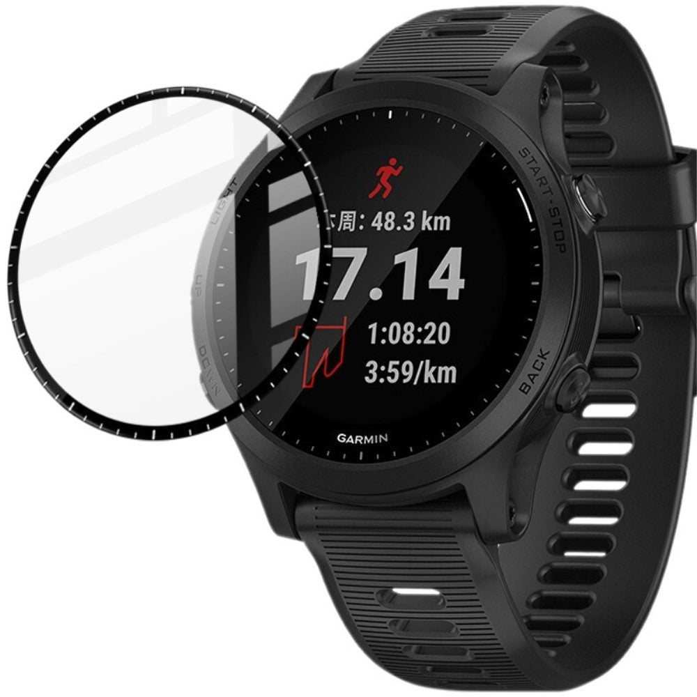 Garmin Forerunner 945 Plastik  HD Skærmbeskytter - Gennemsigtig#serie_151
