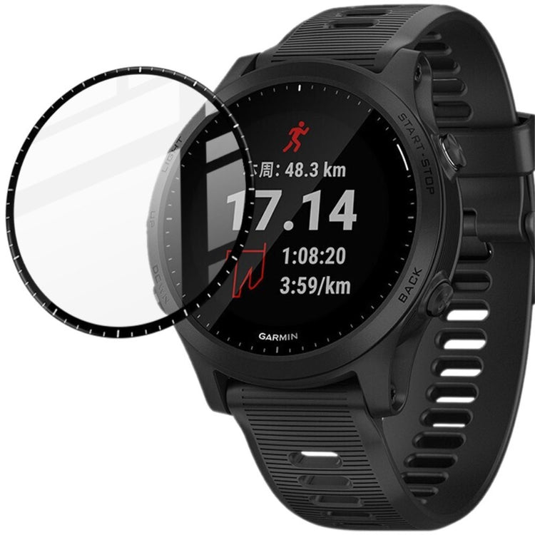Garmin Forerunner 945 Plastik  HD Skærmbeskytter - Gennemsigtig#serie_151