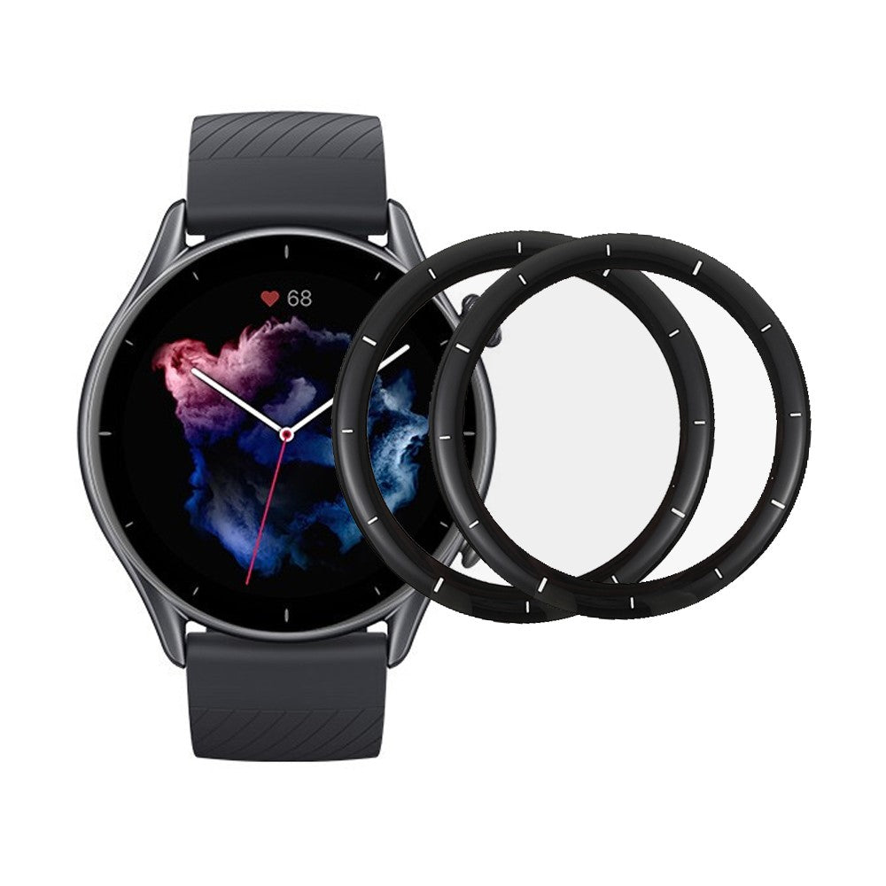 2stk Amazfit GTR 3 Glas  HD Skærmbeskytter - Gennemsigtig#serie_2