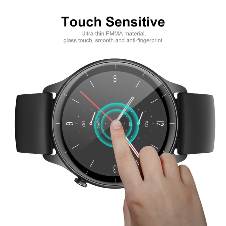 2stk Amazfit GTR 3 Plastik  3D Kurvet Skærmbeskytter - Gennemsigtig#serie_3