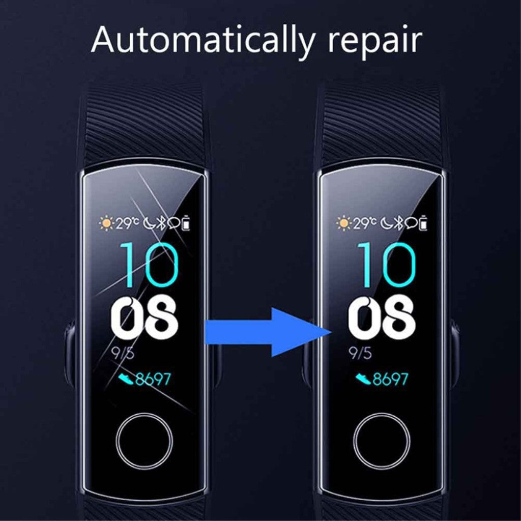 Honor Band 5 Plastik  HD Skærmbeskytter - Gennemsigtig#serie_1
