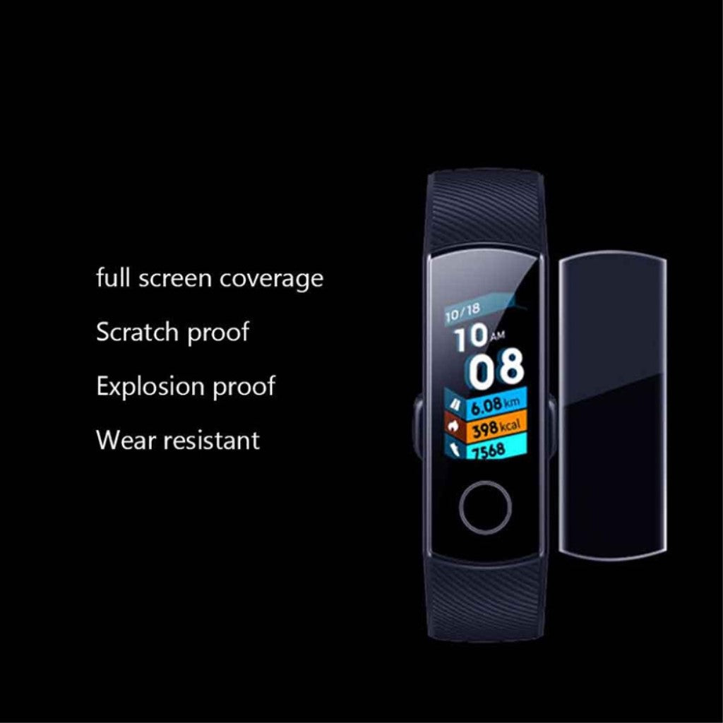 Honor Band 5 Plastik  HD Skærmbeskytter - Gennemsigtig#serie_1