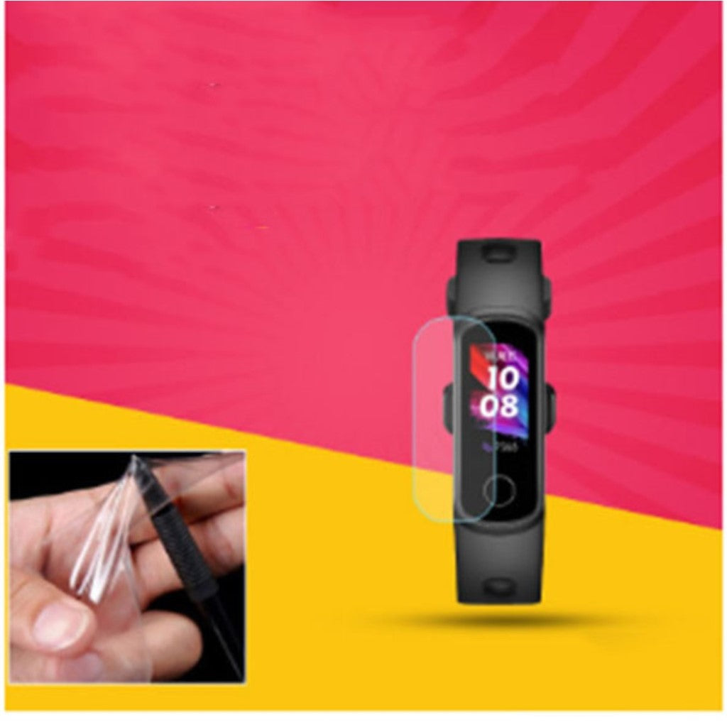 Honor Band 5 Silikone Skærmbeskytter - Gennemsigtig#serie_2