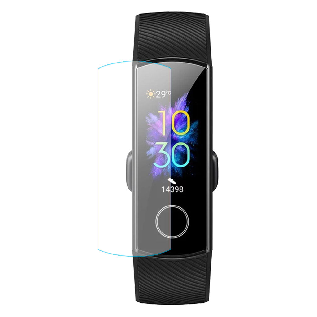Honor Band 5 Silikone Skærmbeskytter - Gennemsigtig#serie_2
