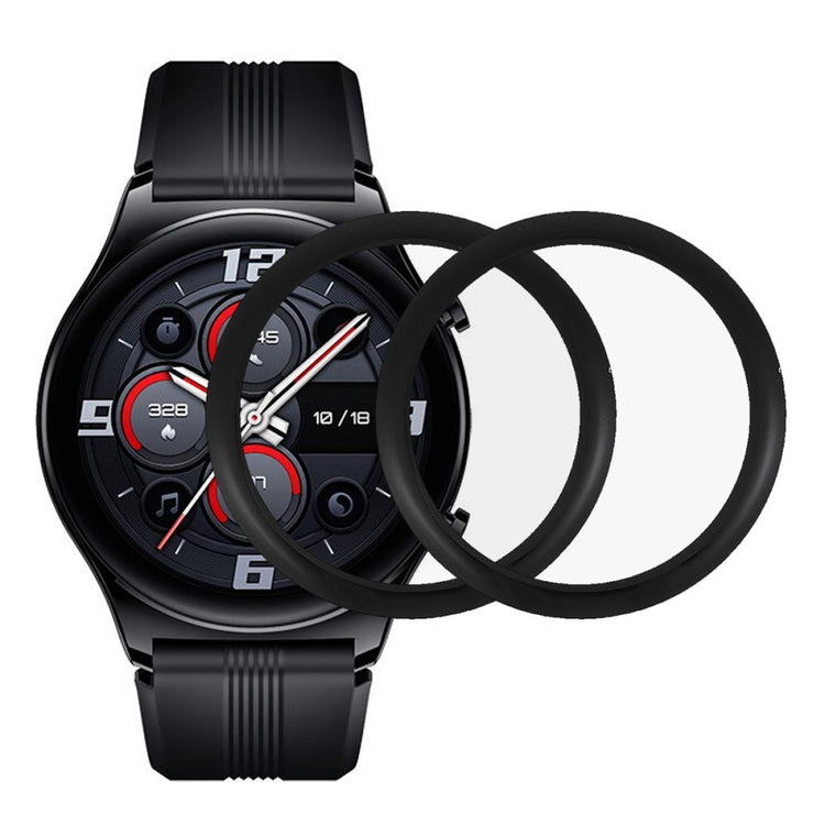 2stk Honor Watch GS 3 Plastik Skærmbeskytter - Gennemsigtig#serie_3