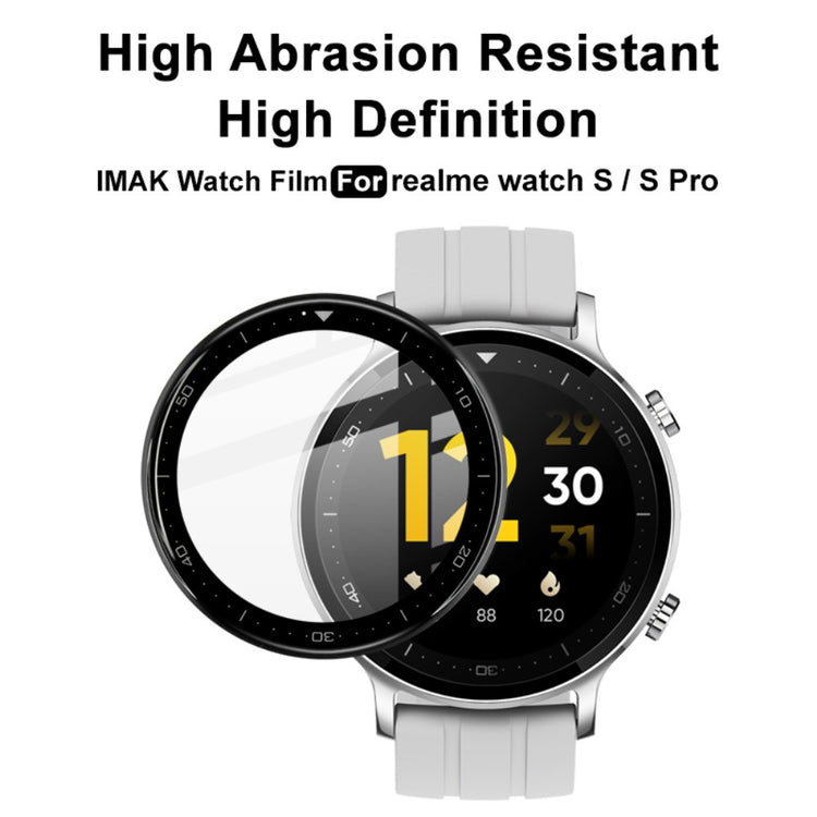 Realme Watch S Pro / Realme Watch S Plastik  HD Skærmbeskytter - Gennemsigtig#serie_1