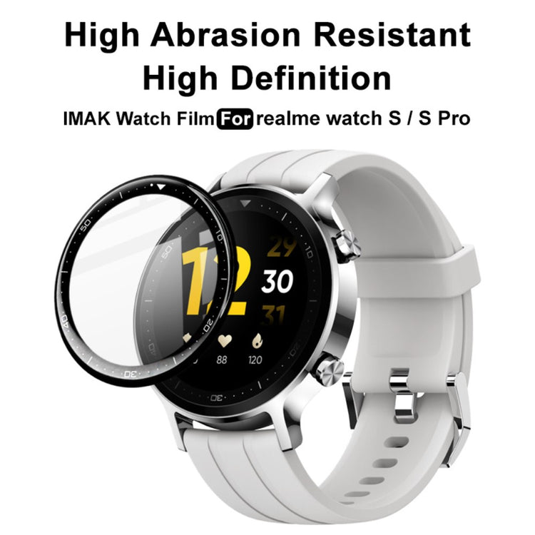 Realme Watch S Pro / Realme Watch S Plastik  HD Skærmbeskytter - Gennemsigtig#serie_1
