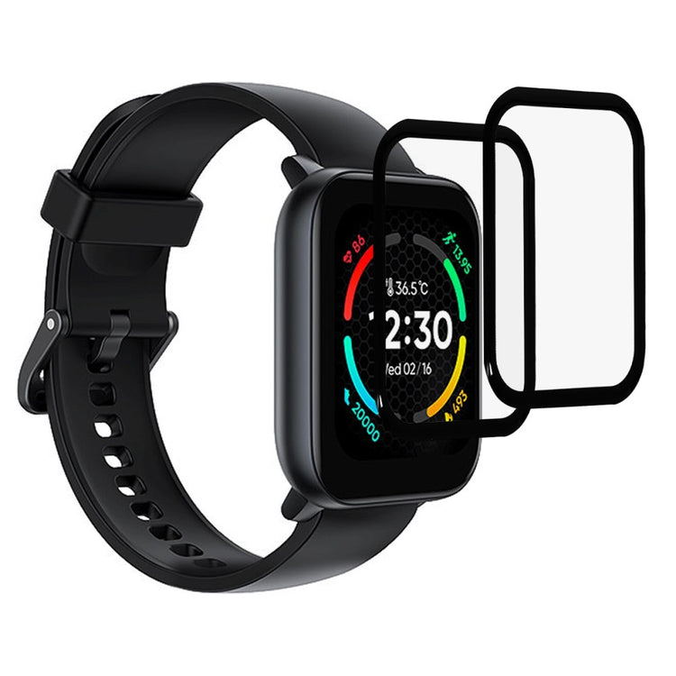 2stk Realme TechLife Watch S100 Plastik  HD Skærmbeskytter - Gennemsigtig#serie_3