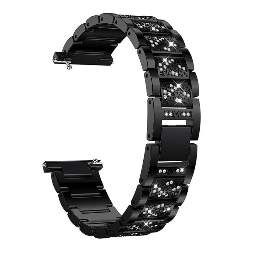 Huawei Watch GT / Samsung Gear S3 / Frontier 22mm décor watch band - Black#serie_1