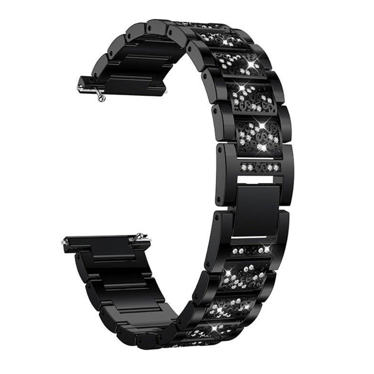 Huawei Watch GT / Samsung Gear S3 / Frontier 22mm décor watch band - Black#serie_1